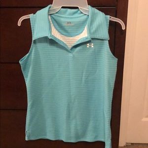 Women’s Under Armour Sleeveless Golf Polo